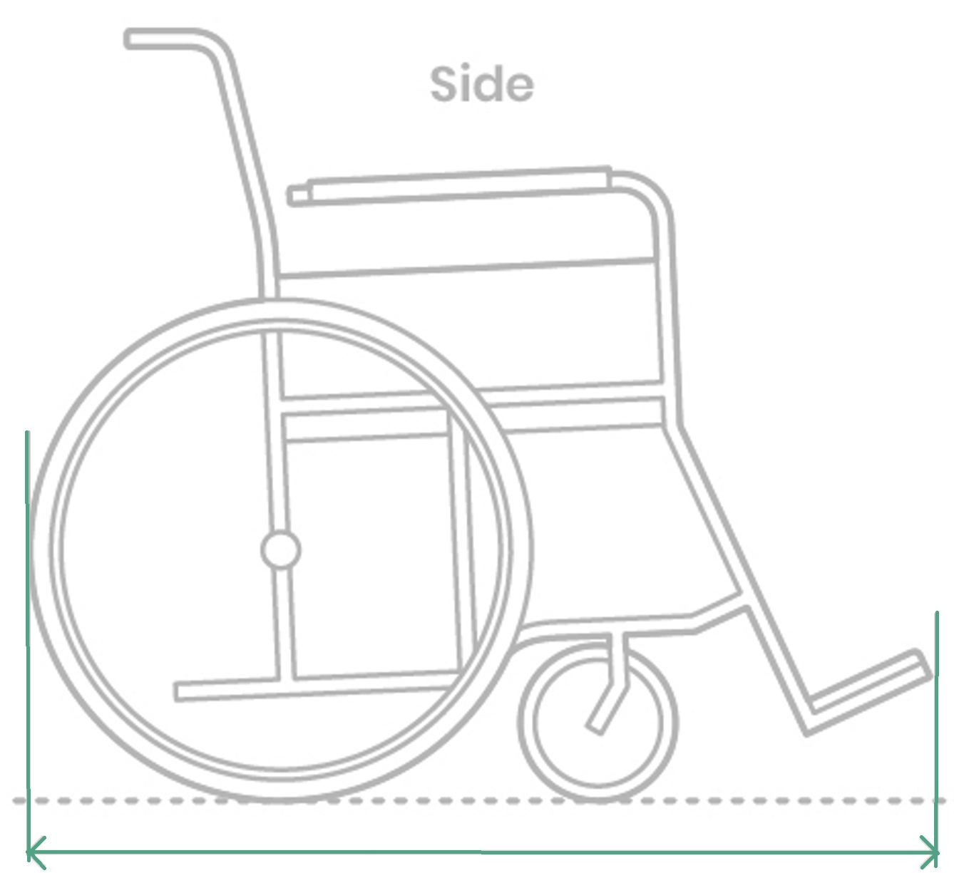 Инвалидная коляска для кошки чертеж с размерами